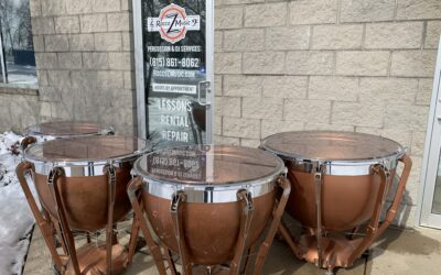 Ludwig Professional Fiberglass Timpani Set (4) – RENTAL