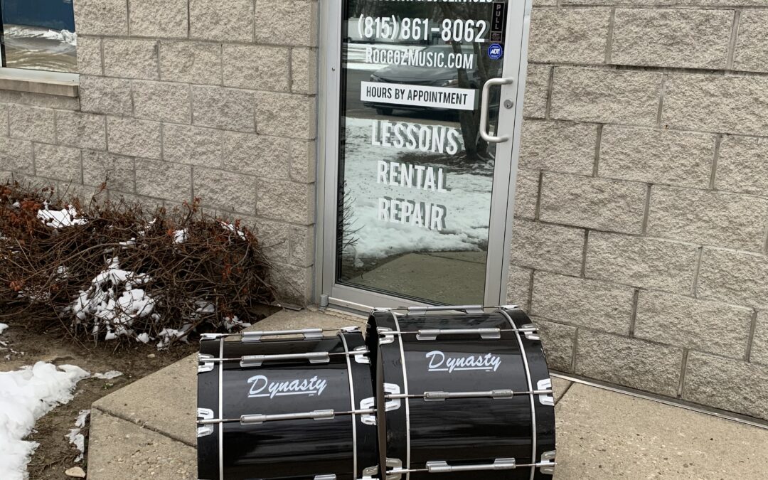 2 Dynasty Marching Bass Drums – RENTAL/SALE