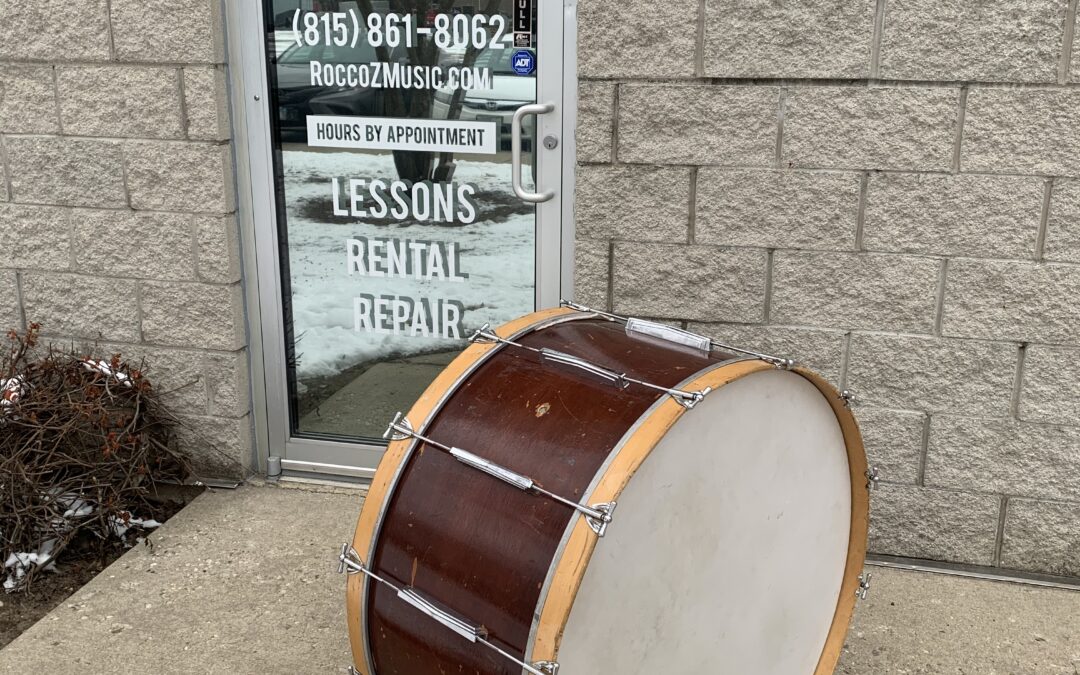 34″ Ludwig Concert Bass Drum w/Cover – RENTAL/SALE