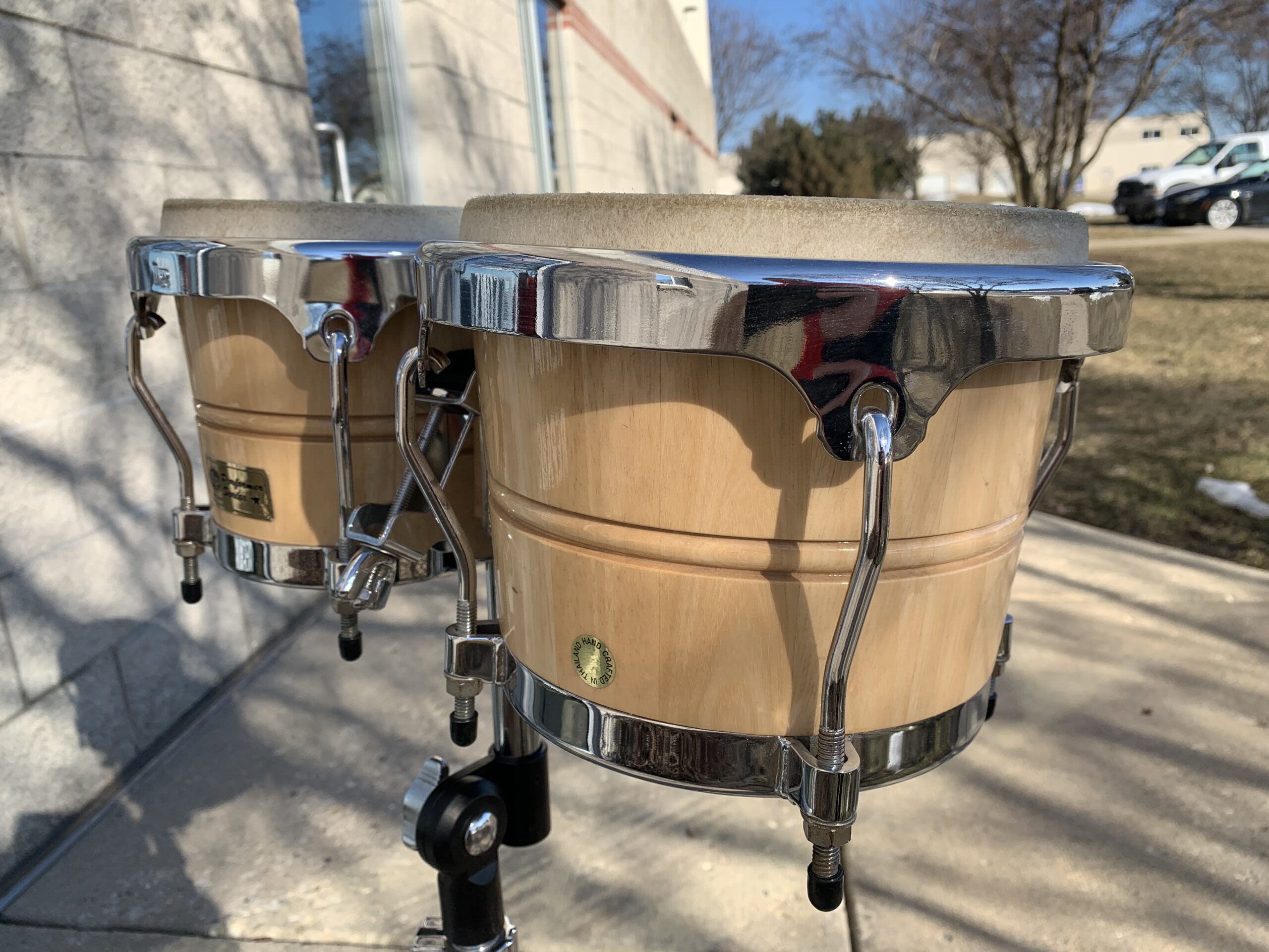 LP Professional Series Bongos With Stand – Rental/Sale | Rocco Z Music