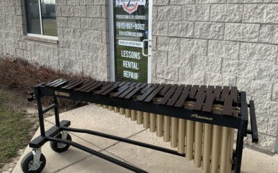 4.3 Octave Yamaha Acoustalon Marimba W/ Field Frame