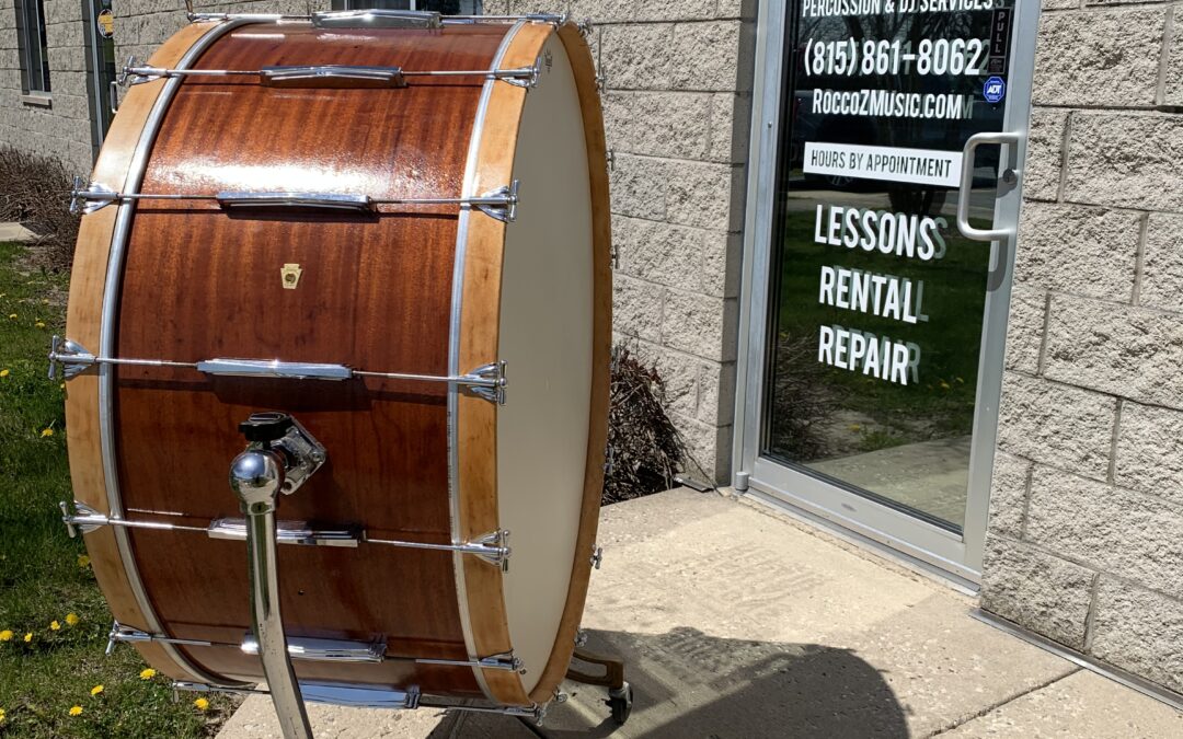 1958 40in Ludwig Concert Bass Drum – RENTAL/SALE