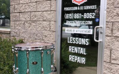 1970’s Slingerland Marching Snare Turquoise Glass Sparkle Finish – RENTAL/SALE