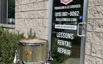14×10 Custom Ohio State Pearl Marching Snare – RENTAL/SALE