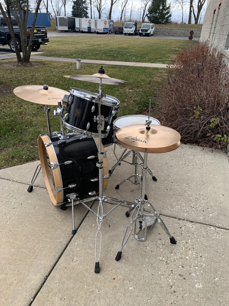 1980’s Gretsch Custom Drum Set RENTAL/SALE Rocco Z Music