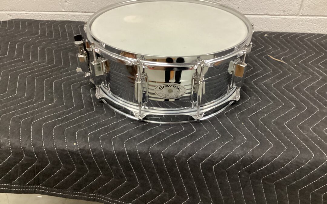 USED CHROME MIRROR SAVAGE CONCERT SNARE-SALE