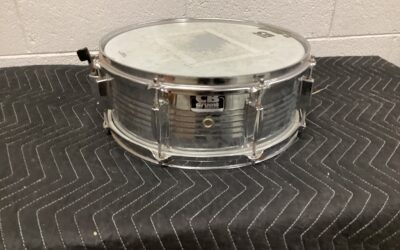 USED CHROME MIRROR CB DRUMS SNARE-SALE