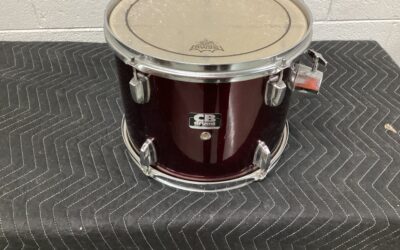 USED MAROON CB DRUMS TOM-SALE