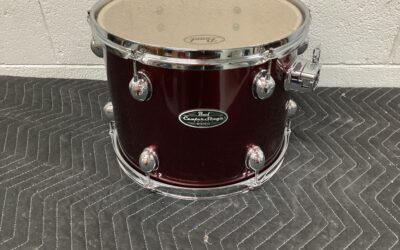 USED DARK RED PEARL CENTER OF STAGE TOM-SALE