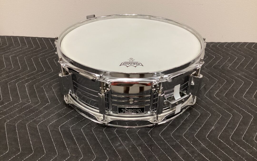 NEW HOSHINO PROFESSIONAL STEEL SNARE DRUM-SALE